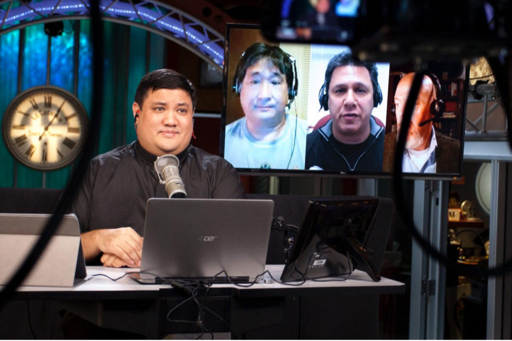 Catholic religious order streams with Blackmagic