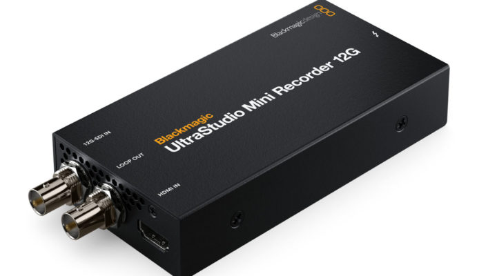 Blackmagic Design announces new UltraStudio Mini 12G