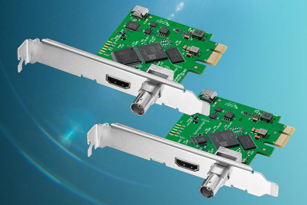 New DeckLink Mini Monitor HD and Mini Recorder HD from Blackmagic