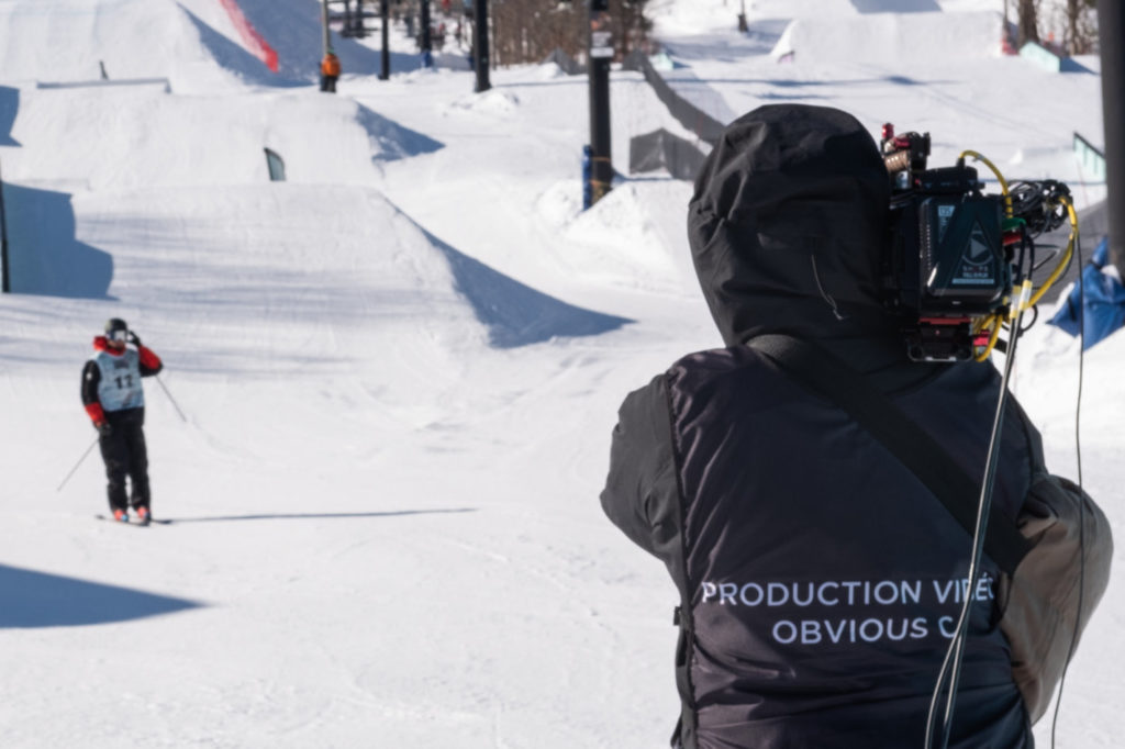 Obvious C broadcasts Skiing World Cup with Blackmagic Design