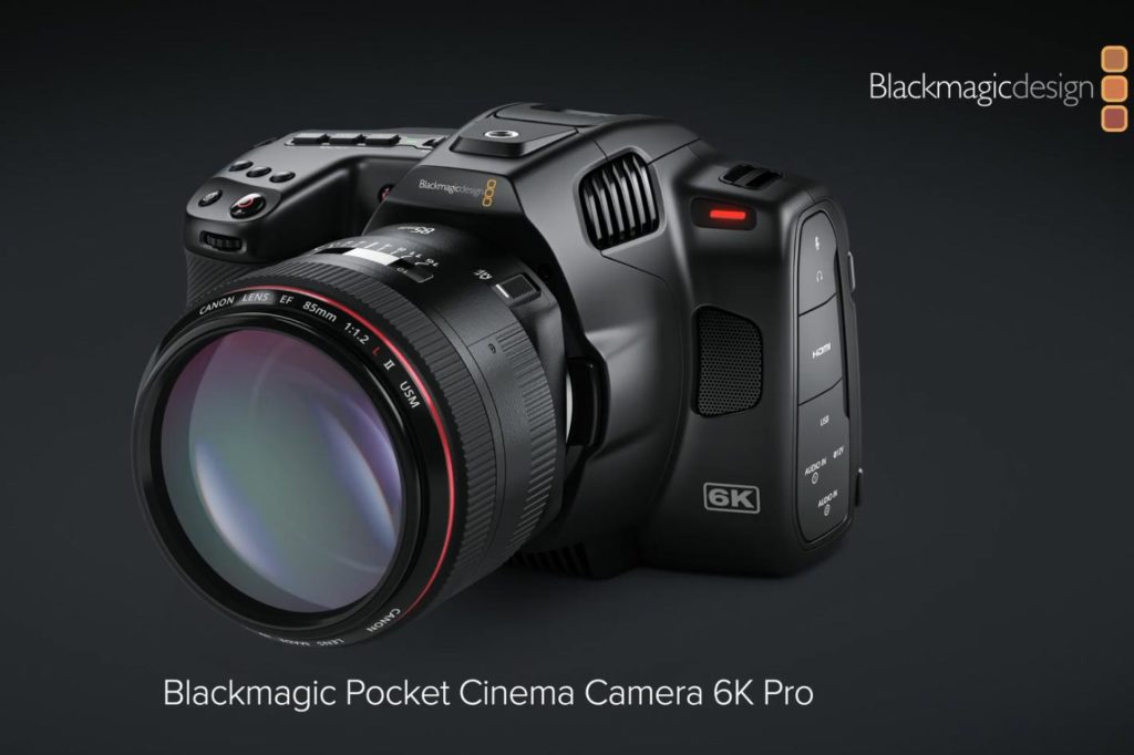 Blackmagic Design: new 6K Pro camera, ATEM and Web Presenter HD