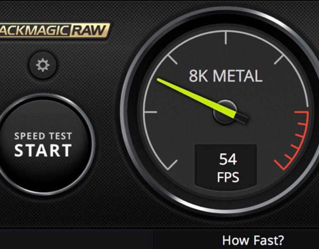 Blackmagic RAW Speed Test: how fast is your Mac?