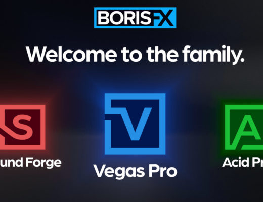 Boris FX acquires Vegas Pro, Sound Forge and Acid Pro