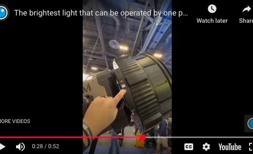 PVC at NAB 2025 - Aputure showcases the brightest light that can be operated by one person 4