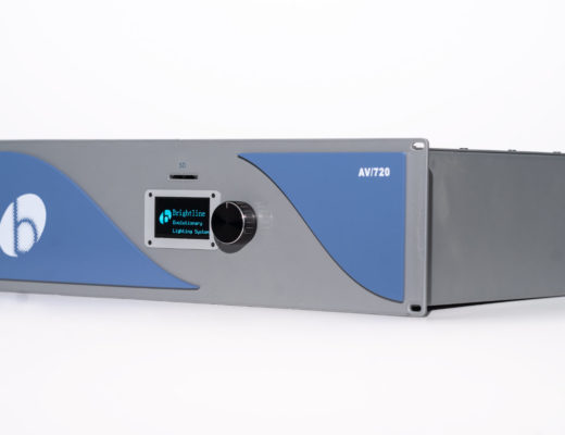 Brightline Lighting AV/720: simple “lighting by numbers” installation