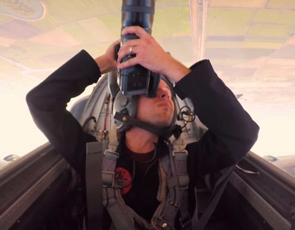 Behind the Scenes of a “Top Gun” shoot