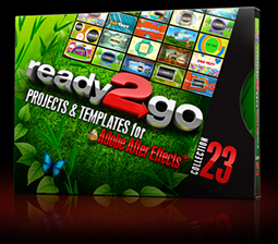 Creative Animation Designs In All-New ready2go After Effects® Template Package 45