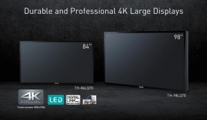 Panasonic Debuts 98” and 84” Professional 4K LED Displays at NAB SHOW 1