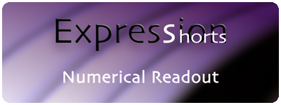 Expression Shorts - Numerical Readout 1