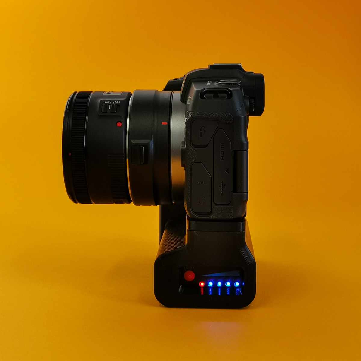 Canon EOS RP battery grip solution for over 6x duration 1