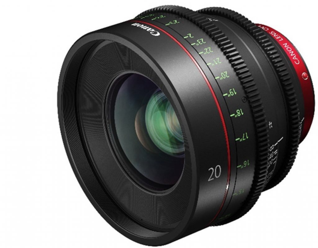 Canon expands cinema prime range with CN-E20mm T1.5 L F