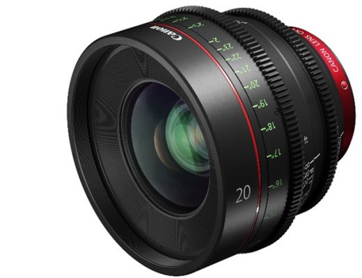 Canon expands cinema prime range with CN-E20mm T1.5 L F
