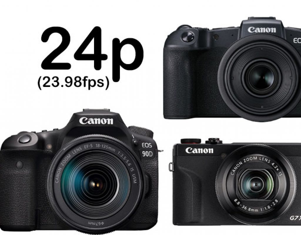 Canon adds 24p video capture to cameras, now consumers want more