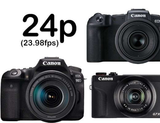 Canon adds 24p video capture to cameras, now consumers want more