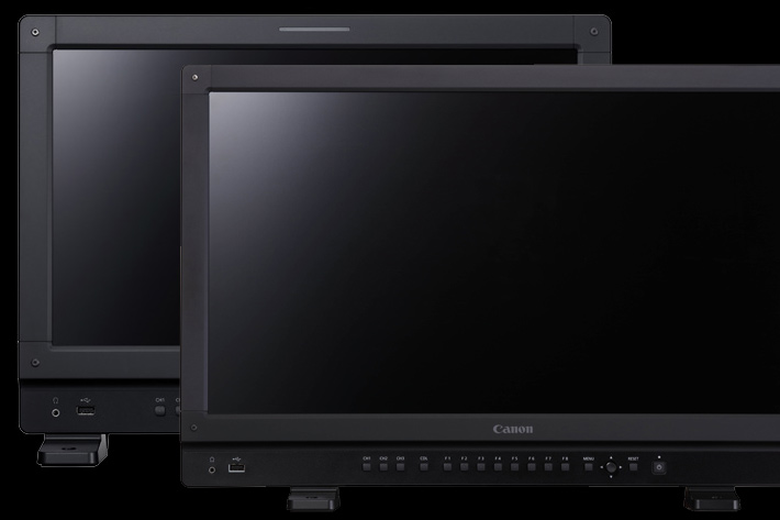 DP-V2421 and DP-V1711: new Canon 4K HDR monitors