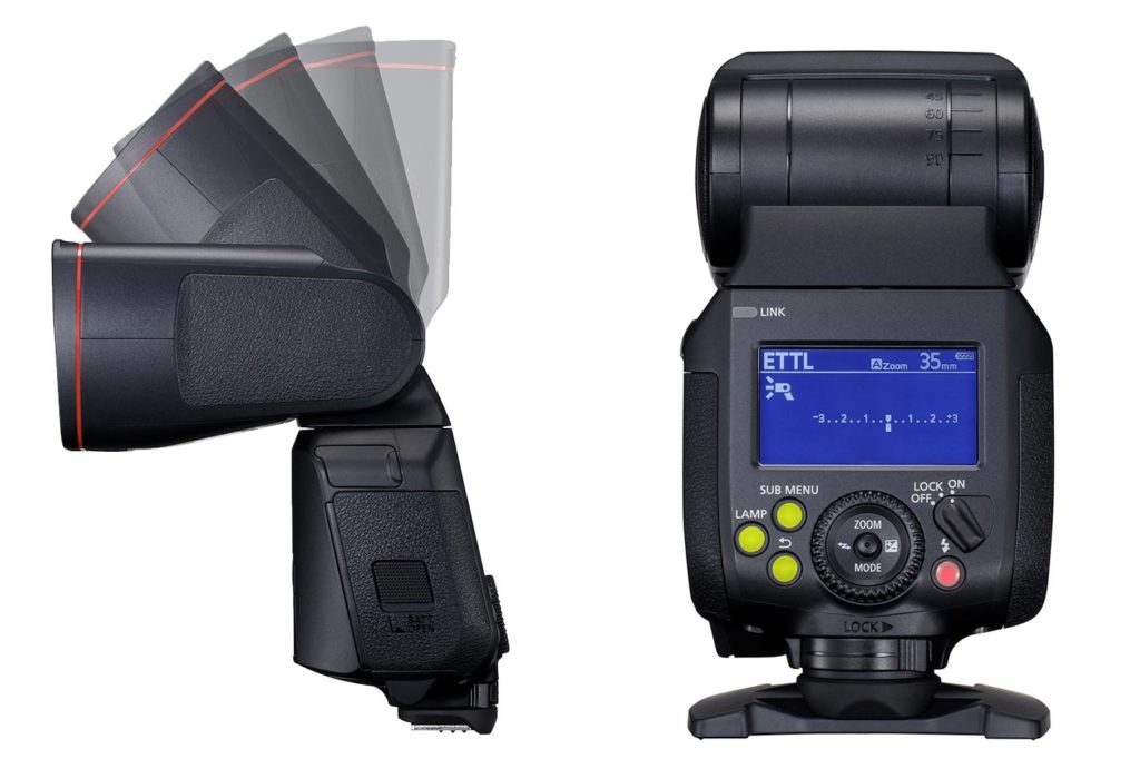 Canon Speedlite EL-1: the first “red ring” flash