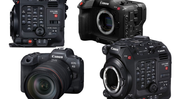 Canon’s firmware to boost cinema and live productions