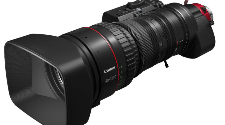 Canon announces CINE-SERVO 40-1200mm T5.0-10.8 lens