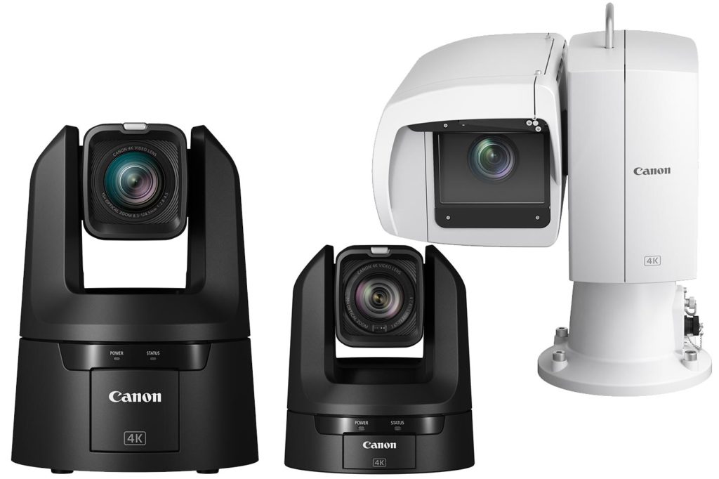 Canon’s first line of 4K UHD PTZ indoor and outdoor cameras 1
