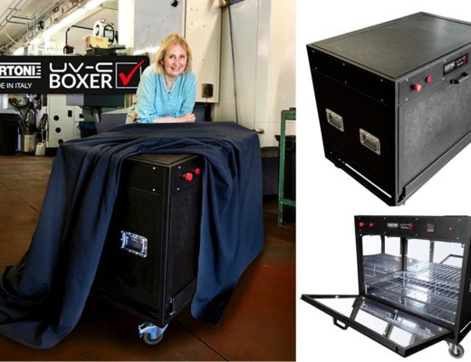 Cartoni UV-C Boxer: sanitize your gear in 5 minutes