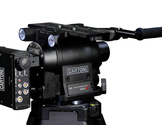 Cartoni: new encoded professional fluid heads at IBC2022