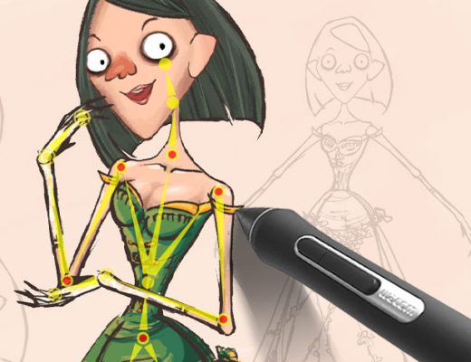 Cartoon Animator now works with popular PSD tools and Wacom tablets 5