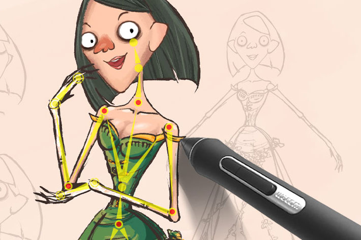 Cartoon Animator now works with popular PSD tools and Wacom tablets 1