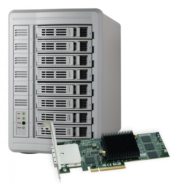 Sonnet Fusion™ DX800RAID Includes SAS Expander; Supports RAID 5 and RAID 6 1