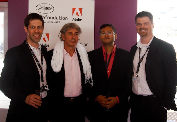 New Strategic Collaboration announced between Adobe & Cin&copy;fondation at 2012 Cannes Film Festiva 1