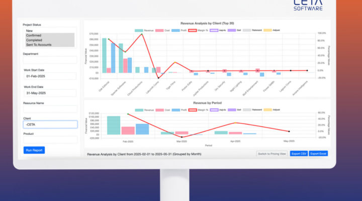 CETA Software debuts simplified studio-level financial reporting