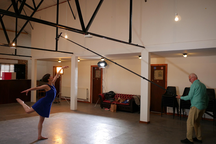 Charters Pole: a portable "crane" for video and photography