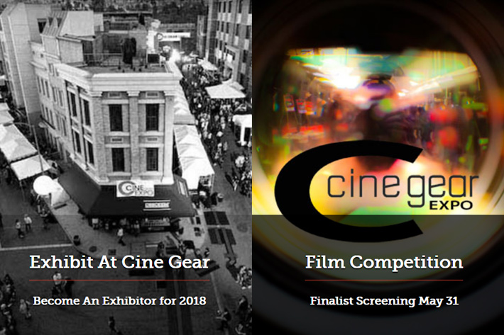 Cine Gear Expo 2018: free registration open