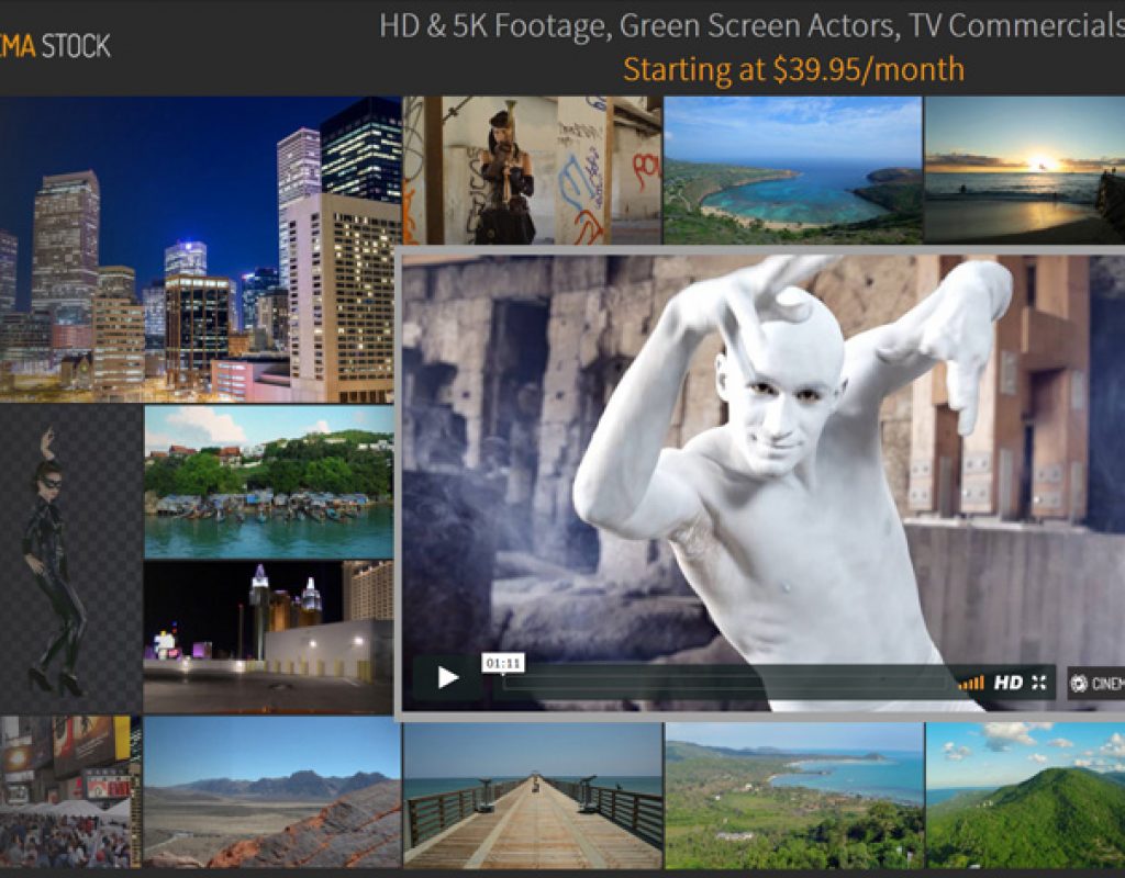 CinemaStock, a new stock footage agency