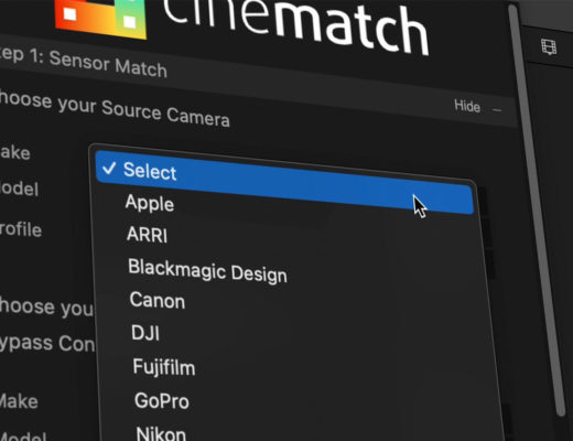FilmConvert’s CineMatch now available for Final Cut Pro
