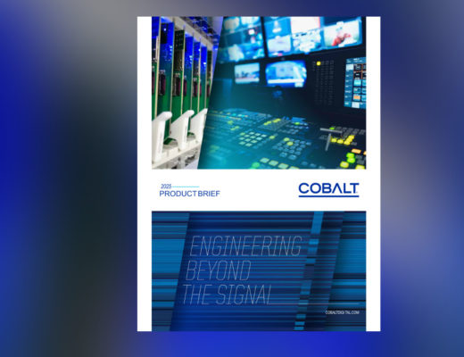 COBALT ARIA audio monitoring at NAB Show NY