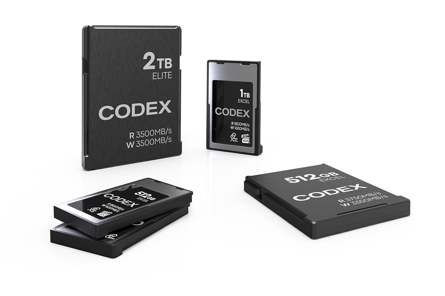 CODEX launches new CFexpress media range for professional creators