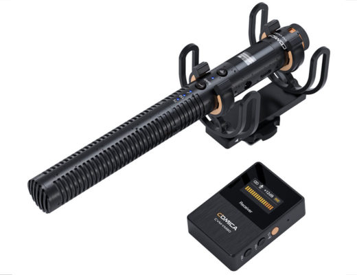 Comica CVM-VM30: a new wireless shotgun microphone