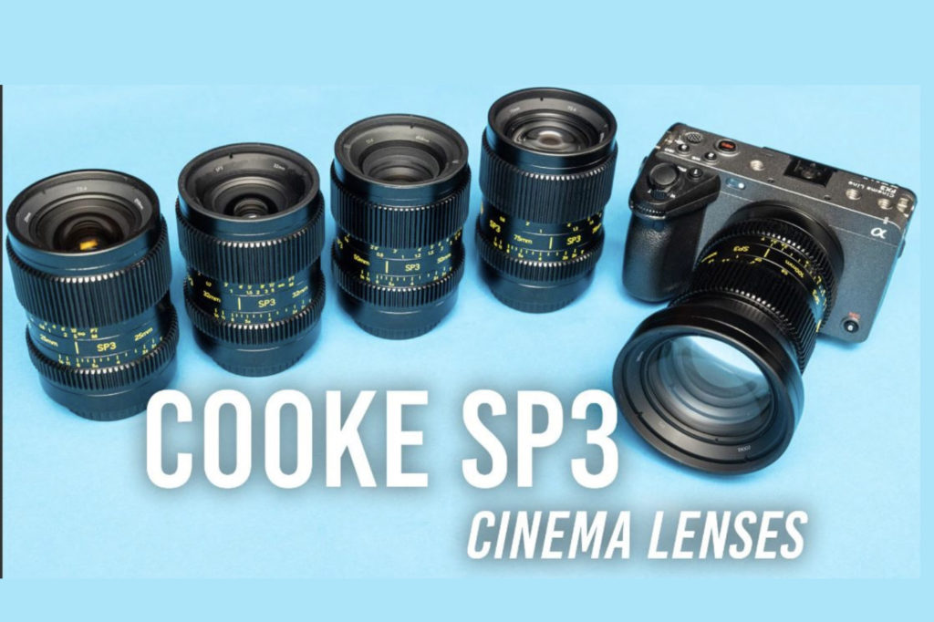 Cooke announces new SP3 Full Frame Cine Lenses