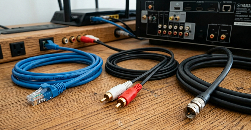 Ethernet, Stereo, Coaxial, and more: what is a "patch cable" and why are there so damn many of them? 3