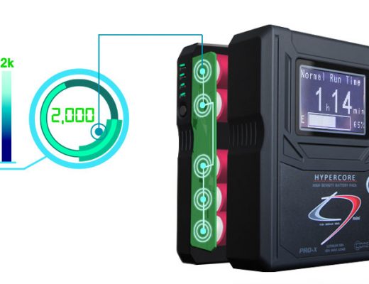 Core SWX shows at Cine Gear Expo batteries with increased cycle ratings