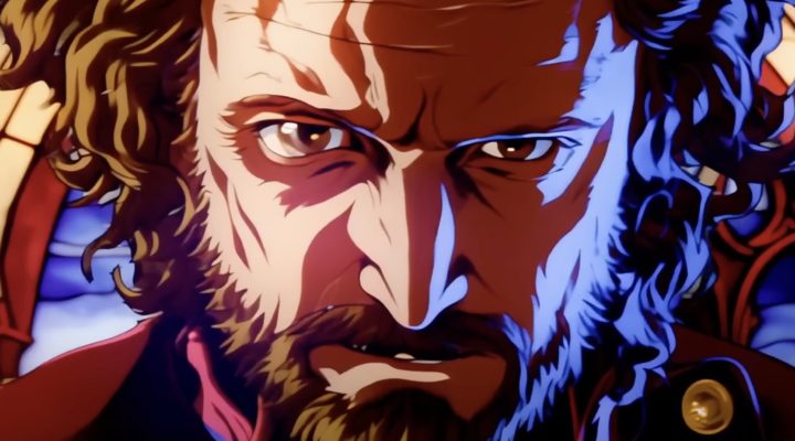 An image created with Corridor Digital's AI-based anime workflow