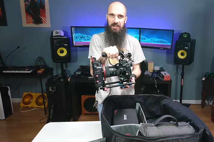 CRAZZIE Pro Gear's GTR-1: a backpack for video professionals