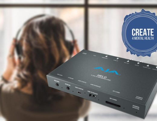 Create4MentalHealth simplifies streaming workflows with AJA HELO