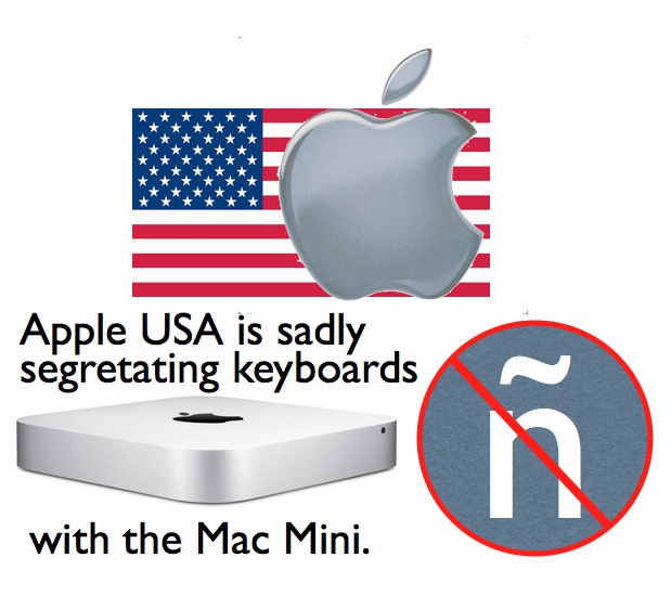 Apple USA unfortunately segregates Mac Mini's keyboard options 1