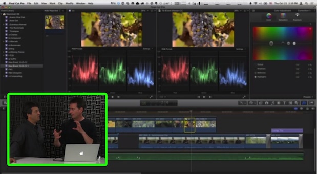 Working with Dual Viewers in Final Cut Pro X 3