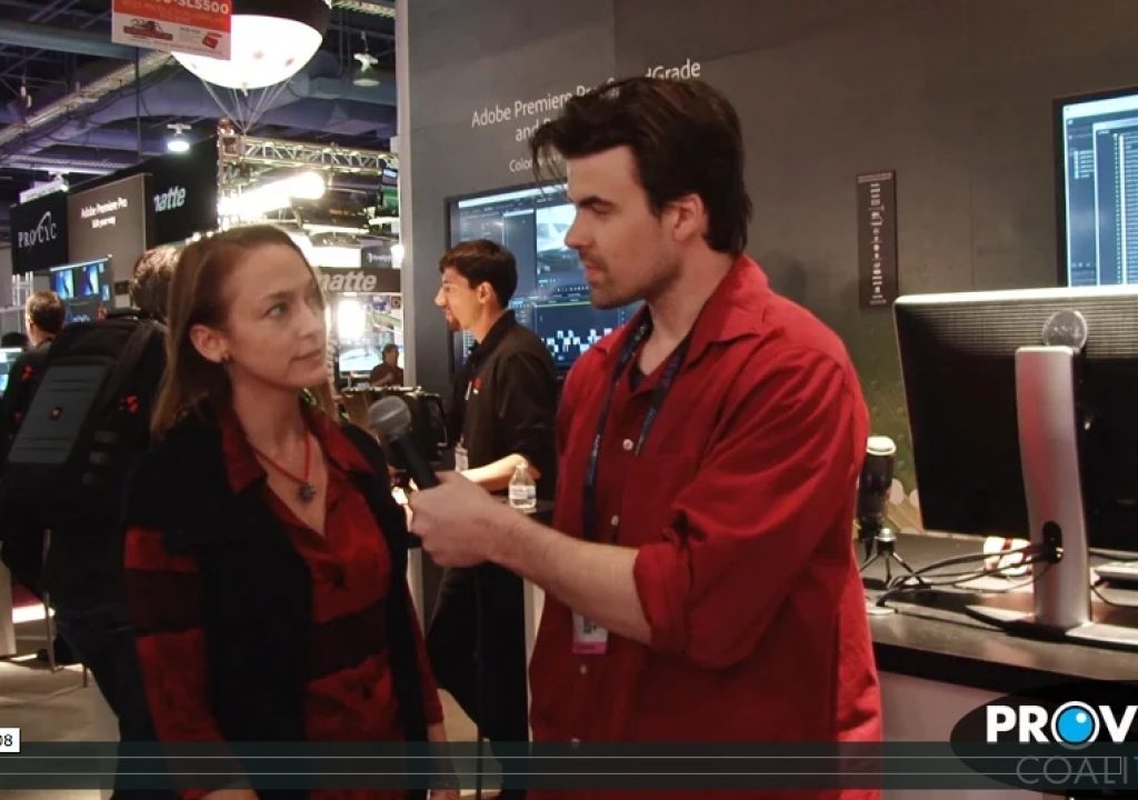 PVC at NAB 2015 - Interview with Christine Steele 1