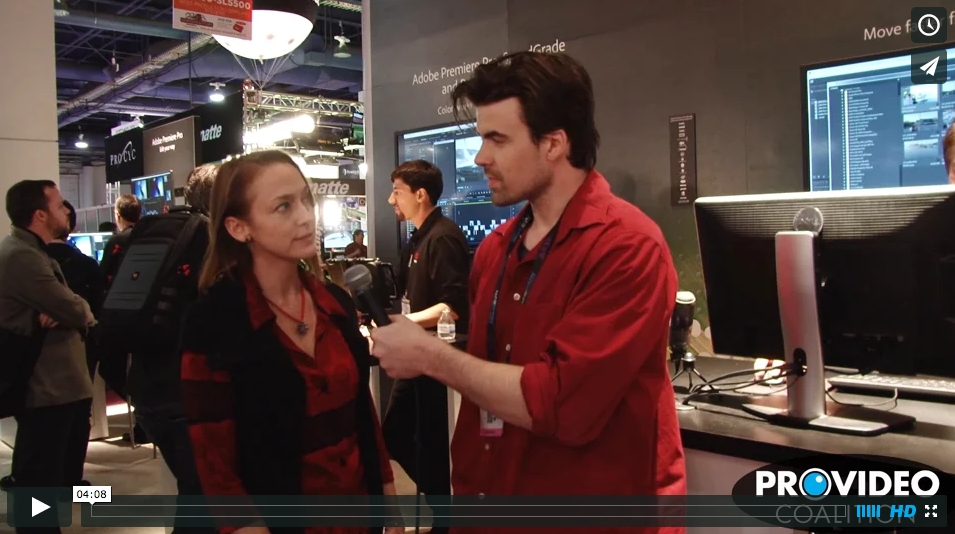 PVC at NAB 2015 - Interview with Christine Steele 10