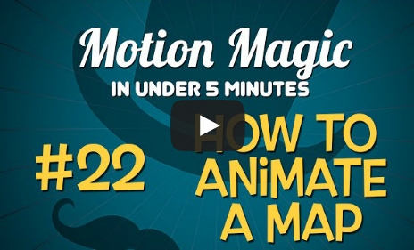 Creating an Animated Map with Motion 2