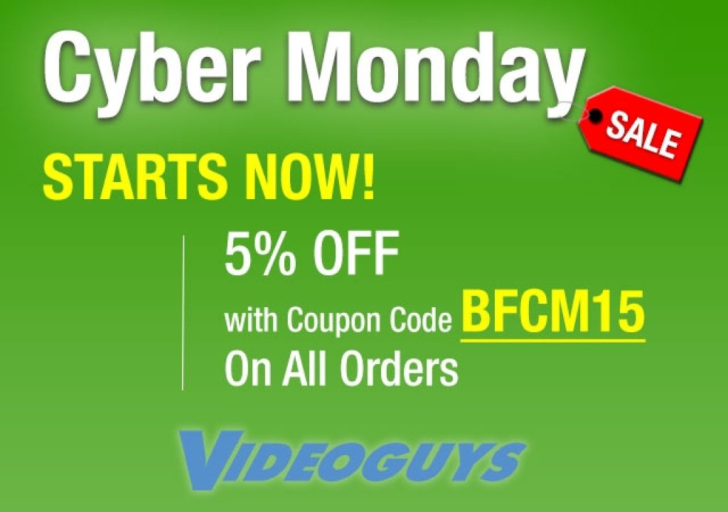 Videoguys Round Up of Cyber Monday Specials #cybermonday 1