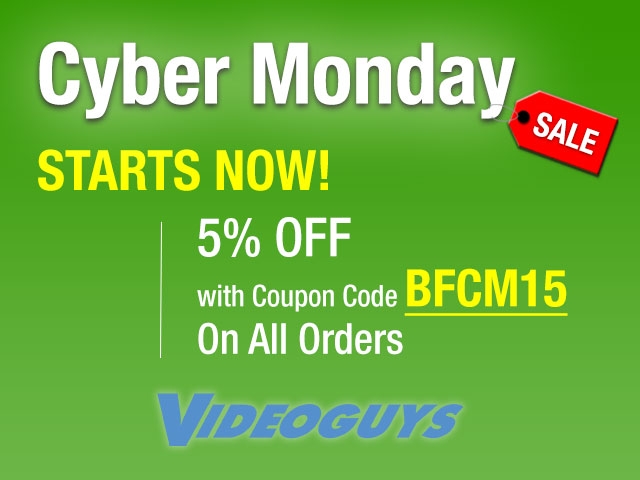Videoguys Round Up of Cyber Monday Specials #cybermonday 3